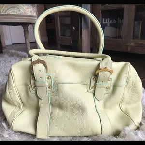 Dooney & Bourke - all weather leather green bag